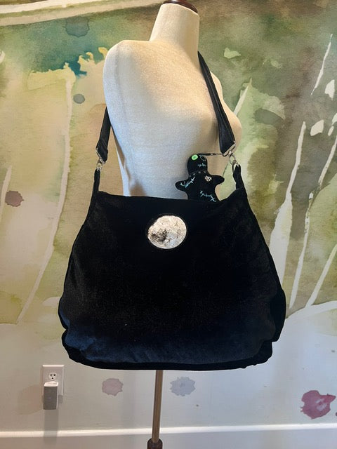 Moon Phase Collection Purse - Black Velvet Got Punk?