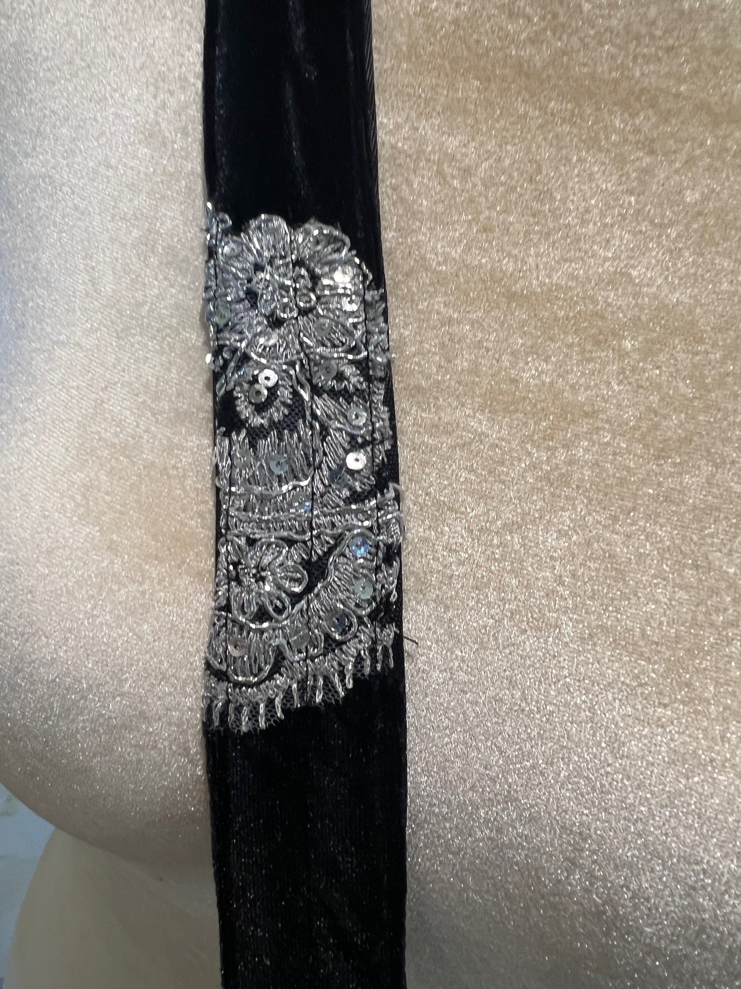 Moon Phase Collection Purse - Black Velvet Glam Goddess